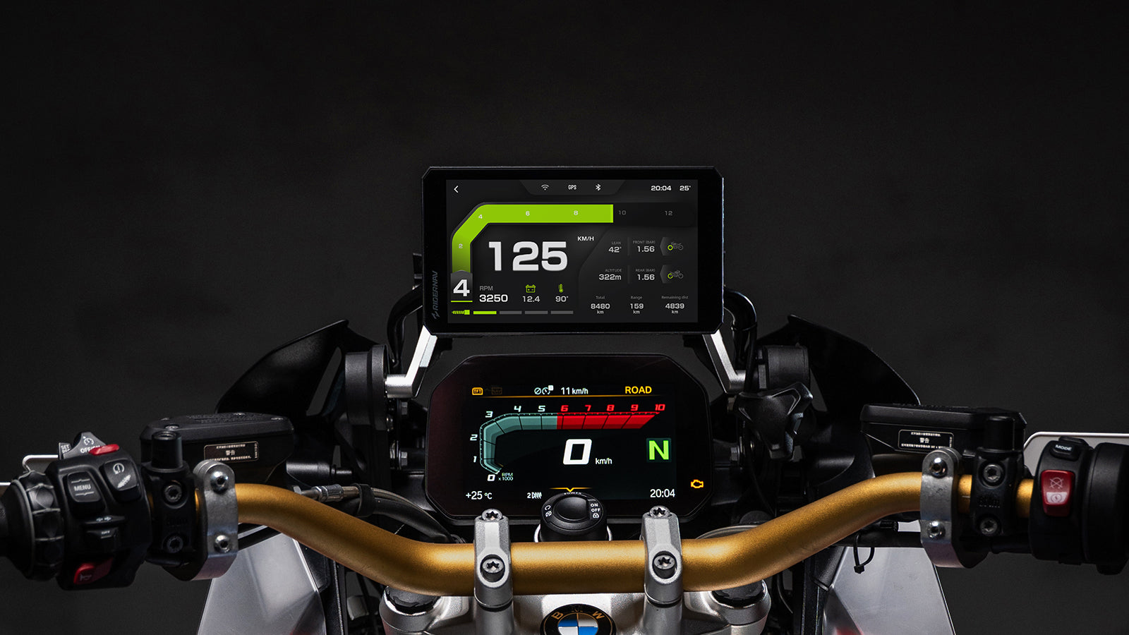 RiderNav R7M: 7-inch BMW display with wireless CarPlay/Android Auto