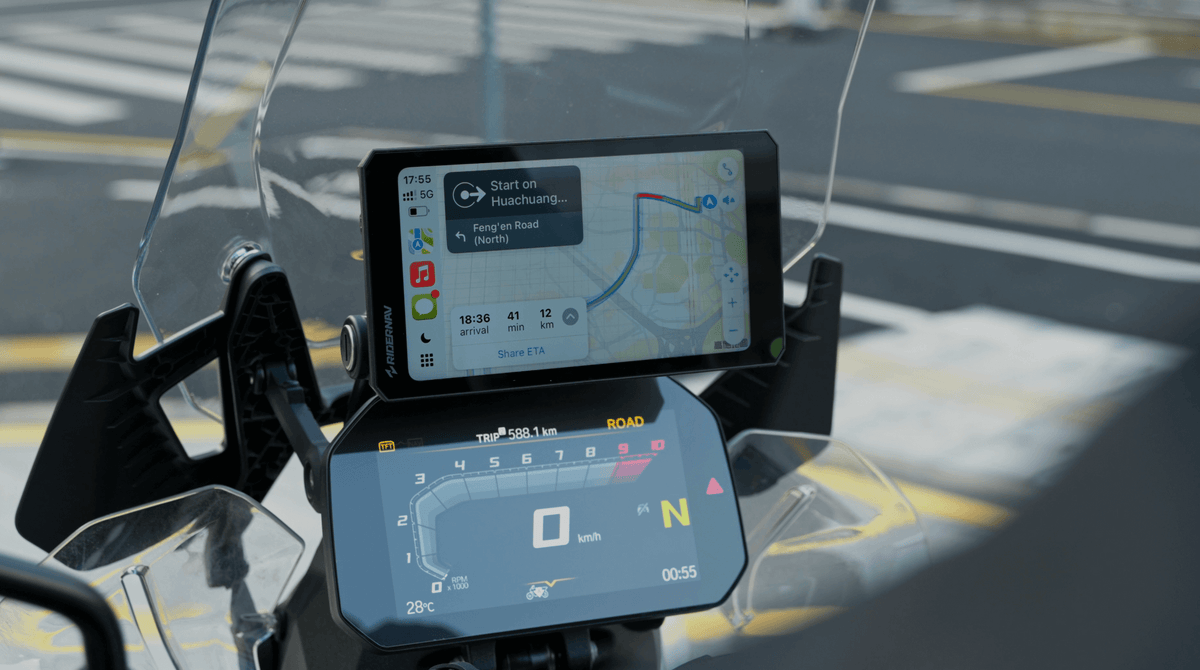 Getting Started with RiderNav R7M(BMW Motorcycles with Nav Cradle)