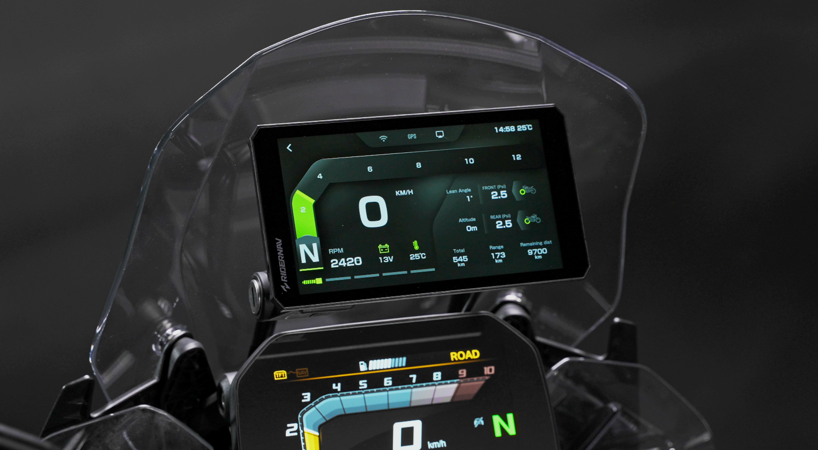 RiderNav Display & AcRiderNav R7M & R7X — Complete Motorfietskleding en ...