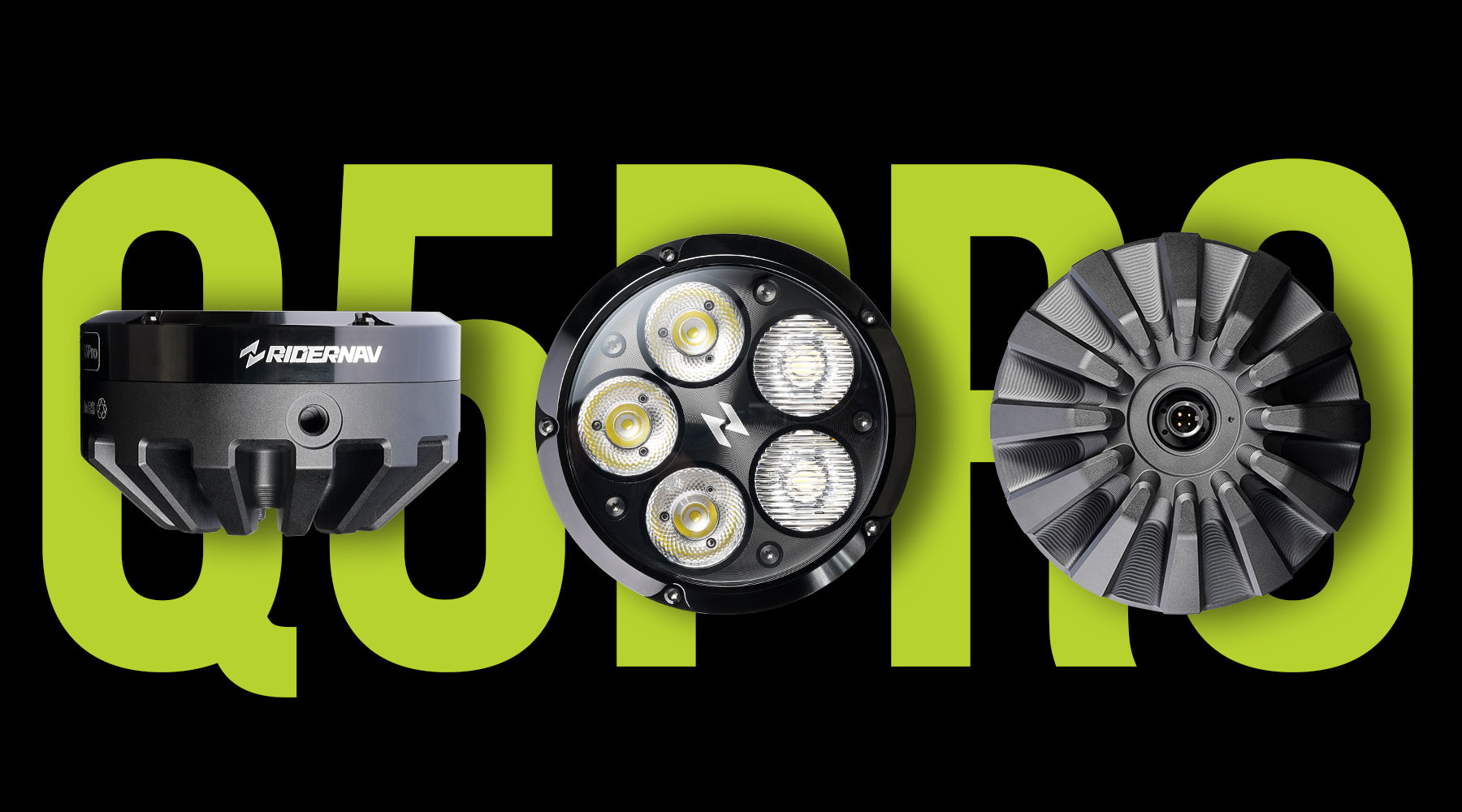 Q5 Pro Motorcycle LED Auxiliary Lights Bundle
