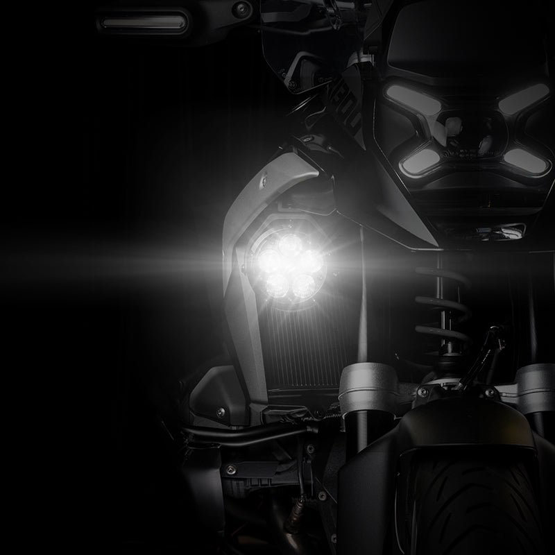 Q5 Pro Motorcycle LED Auxiliary Lights Bundle
