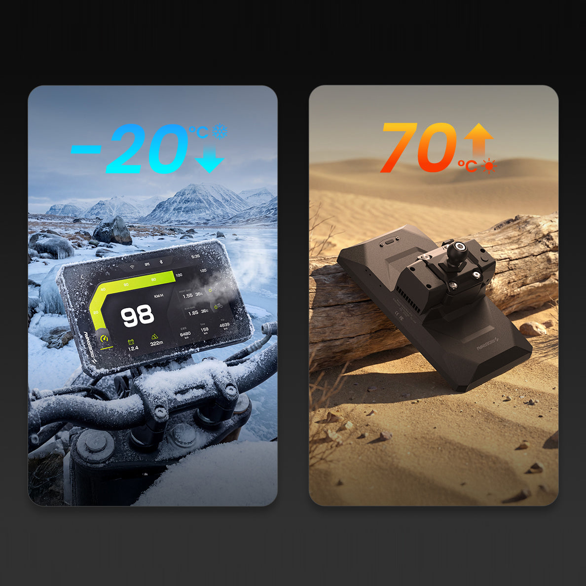 R7X 7-inch Display: Built to Fit. Made to Ride.