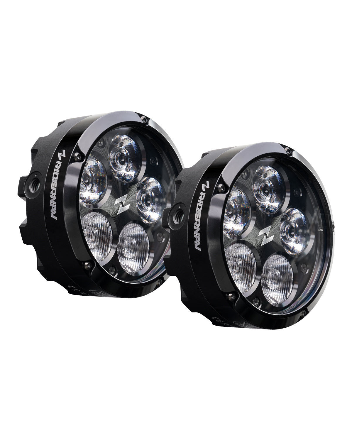 Q5 Pro Motorcycle LED Auxiliary Lights Bundle