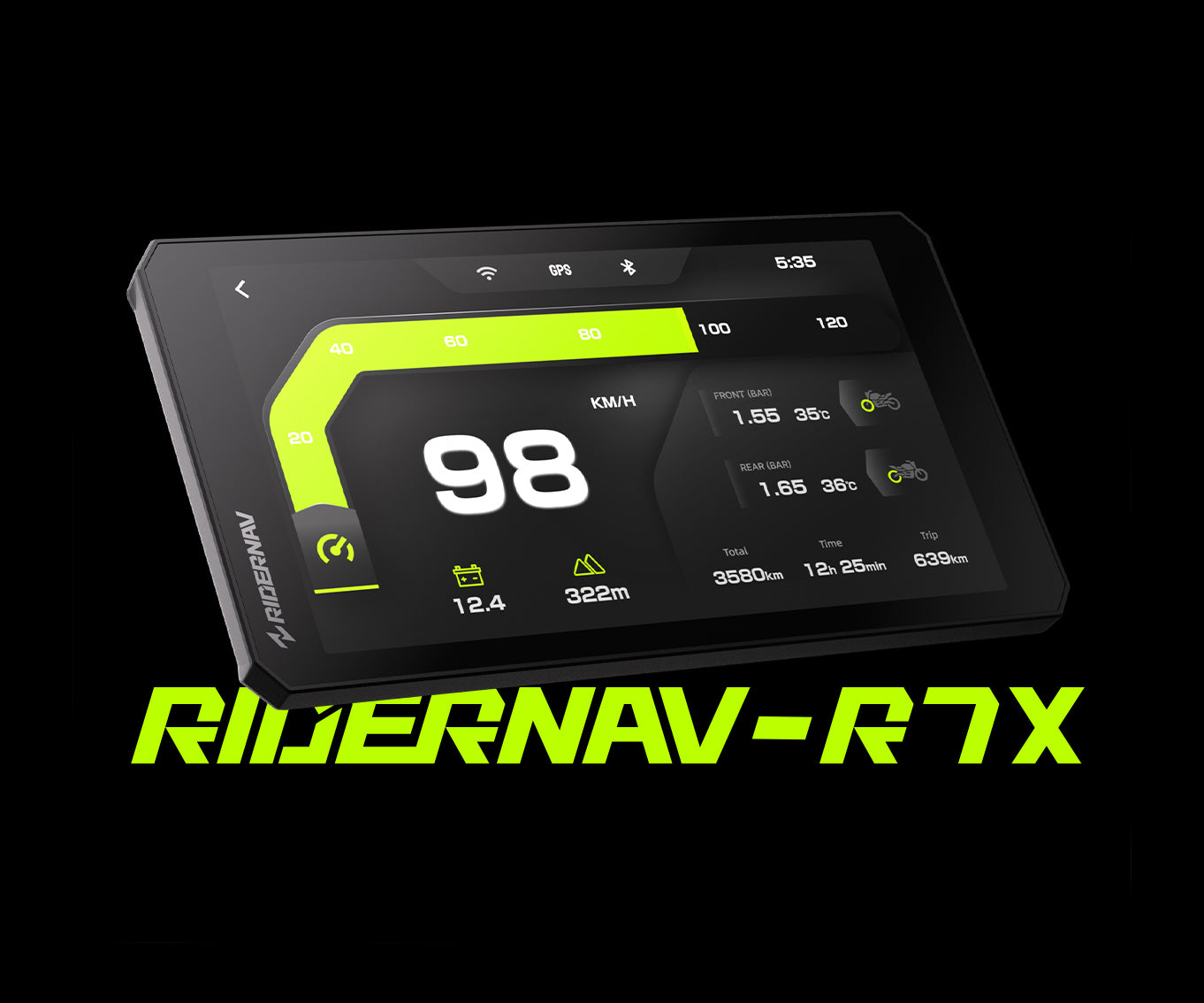 R7X 7-inch Display: Built to Fit. Made to Ride.