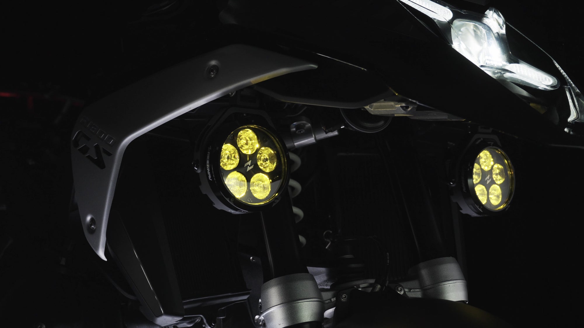 Q5 Pro Motorcycle LED Auxiliary Lights Bundle