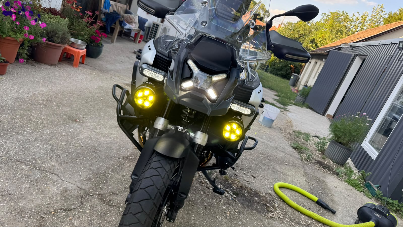 Q5 Pro Motorcycle LED Auxiliary Lights Bundle