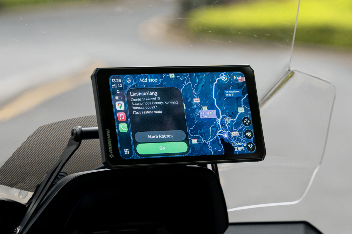 Best Universal 7-Inch Motorcycle Display | RiderNav R7X