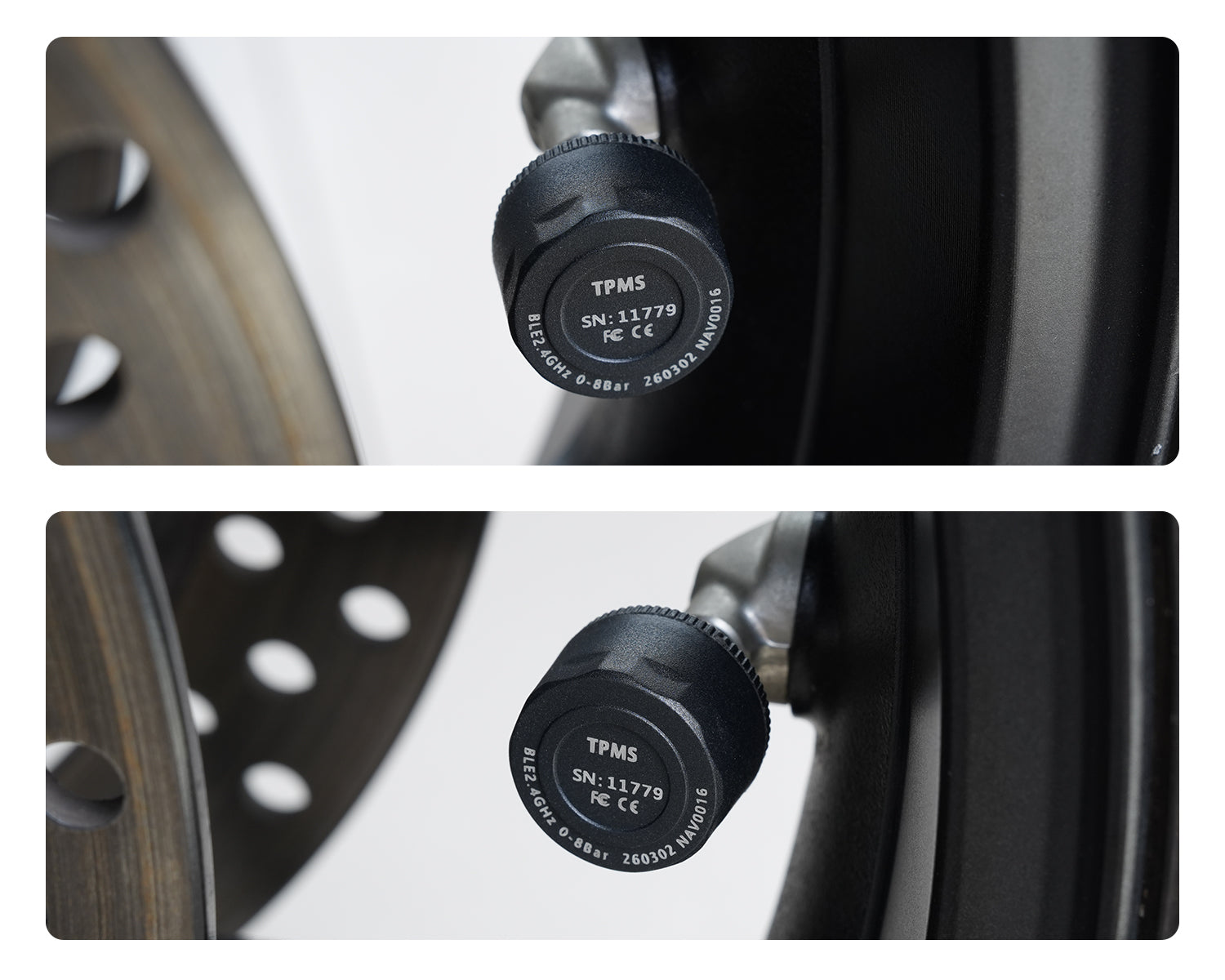 TPMS — dæktryksensorer til R7M / R7X