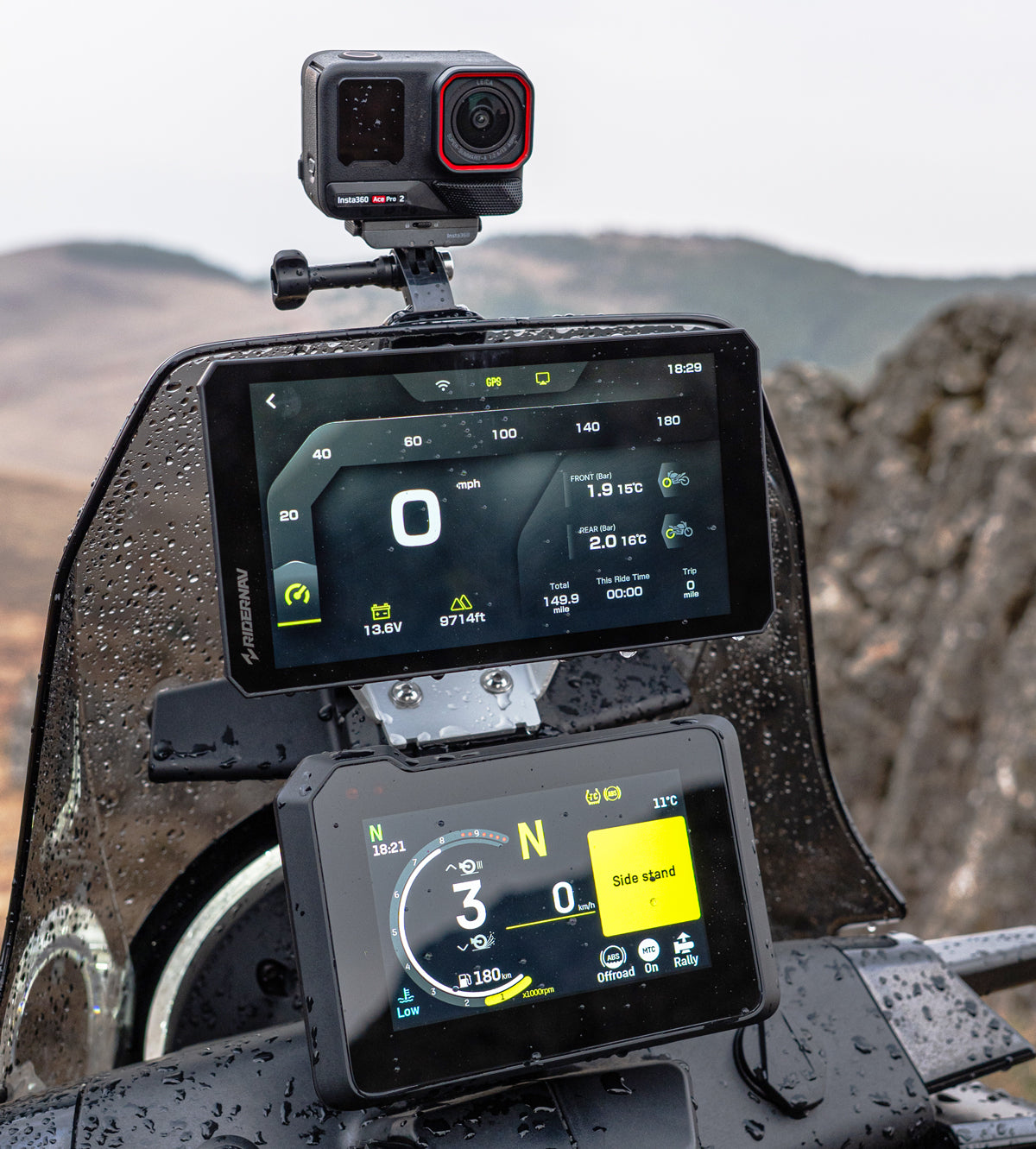 R7X 7-Zoll-Display: Für Passform und Fahrspaß gemacht.